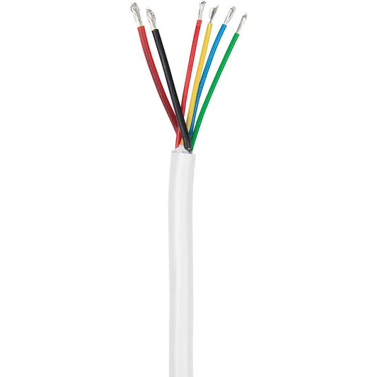 Ancor RGB + Speaker Cable - 18/4 +16/2 Round Jacket - 25' Spool Length [170002]