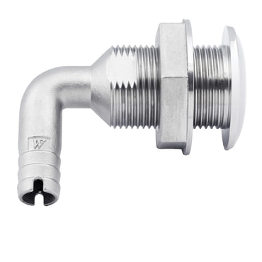 Whitecap 1-1/2" Duplex Stainless Steel 90 Degree Thru-Hull Fitting [6581X]