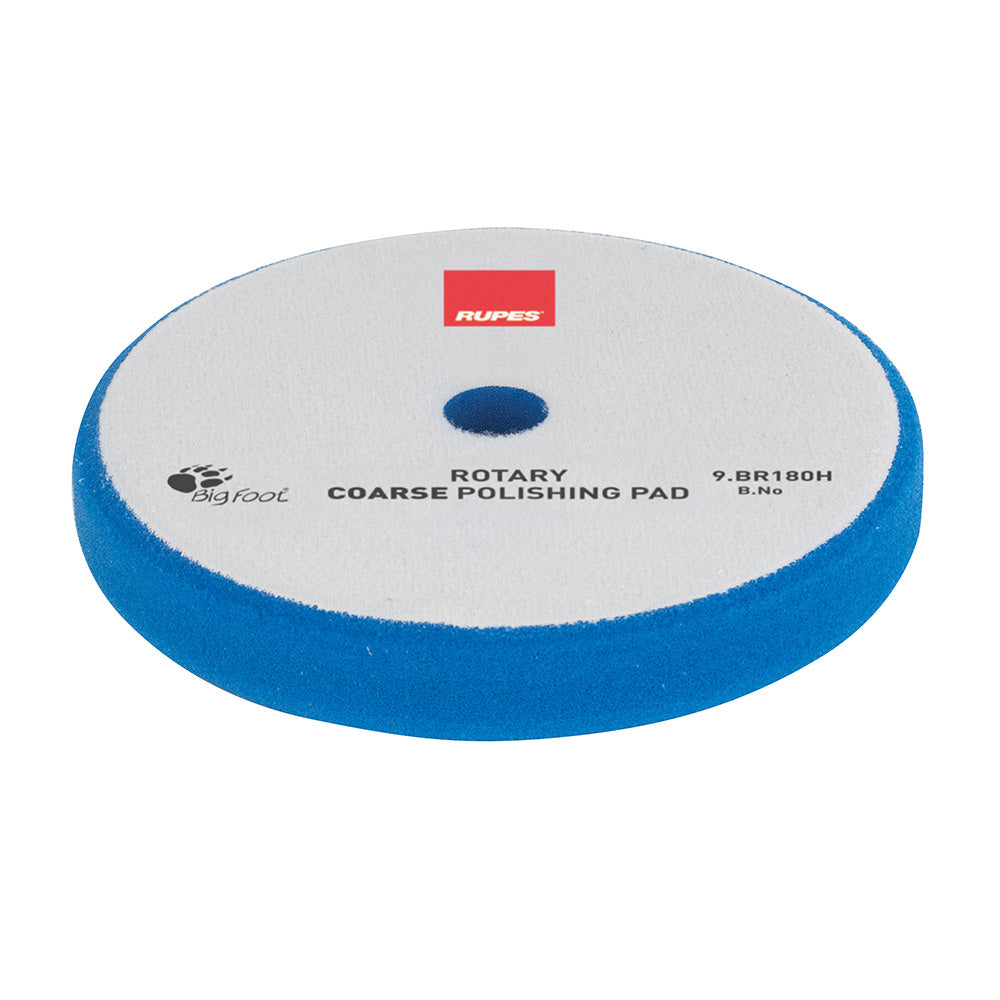 RUPES Rotary Coarse Polishing Foam Pad 155/160mm - Blue [9.BR180H]