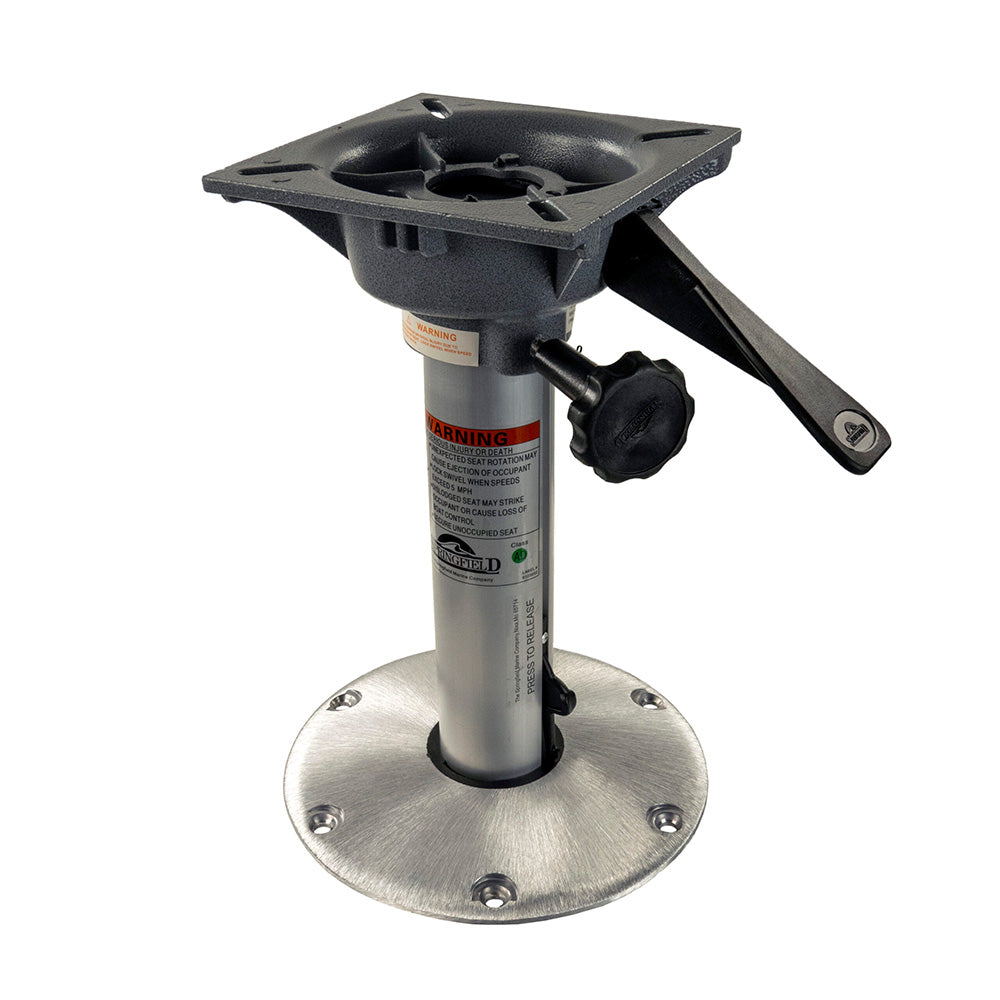 Springfield 2-3/8" Plug-In Locking 3-Piece Pedestal Package - 12" [1300712-L1]