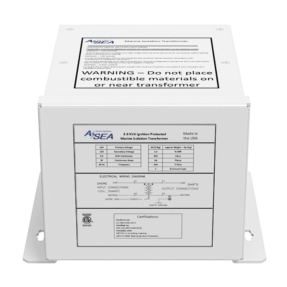 ASEA Power Systems 12 kVA Isolation Transformer [634103]