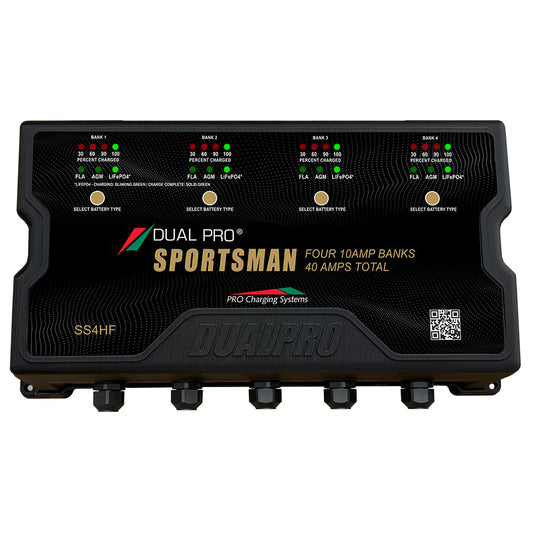 Dual Pro Sportsman HF (High Frequency) Battery Charger 40A - 4 Bank [SS4HF]