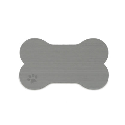 SeaDek Dog Bowl Mat - Storm Grey/Black - Medium - 12.5" x 24" [62714-90837]