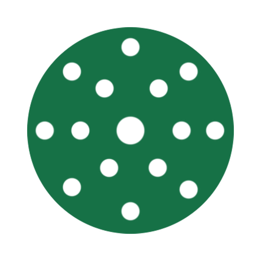 RUPES PROCUT Film Abrasive Discs 150mm (6") - 15 Holes - P220 Grit *Box of 50pcs [9.45FD220]