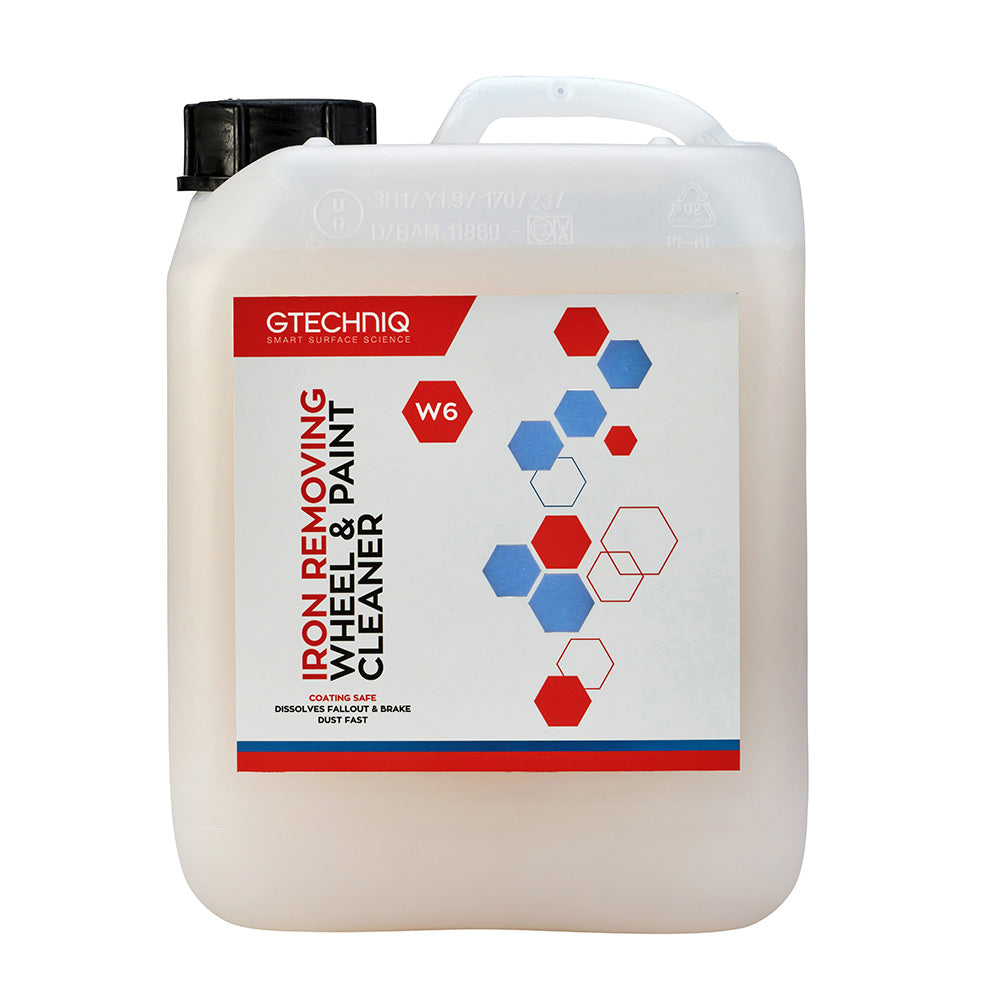 Gtechniq Auto W6 Iron Removing Wheel  Paint Cleaner - 5 Liter [W6 5]