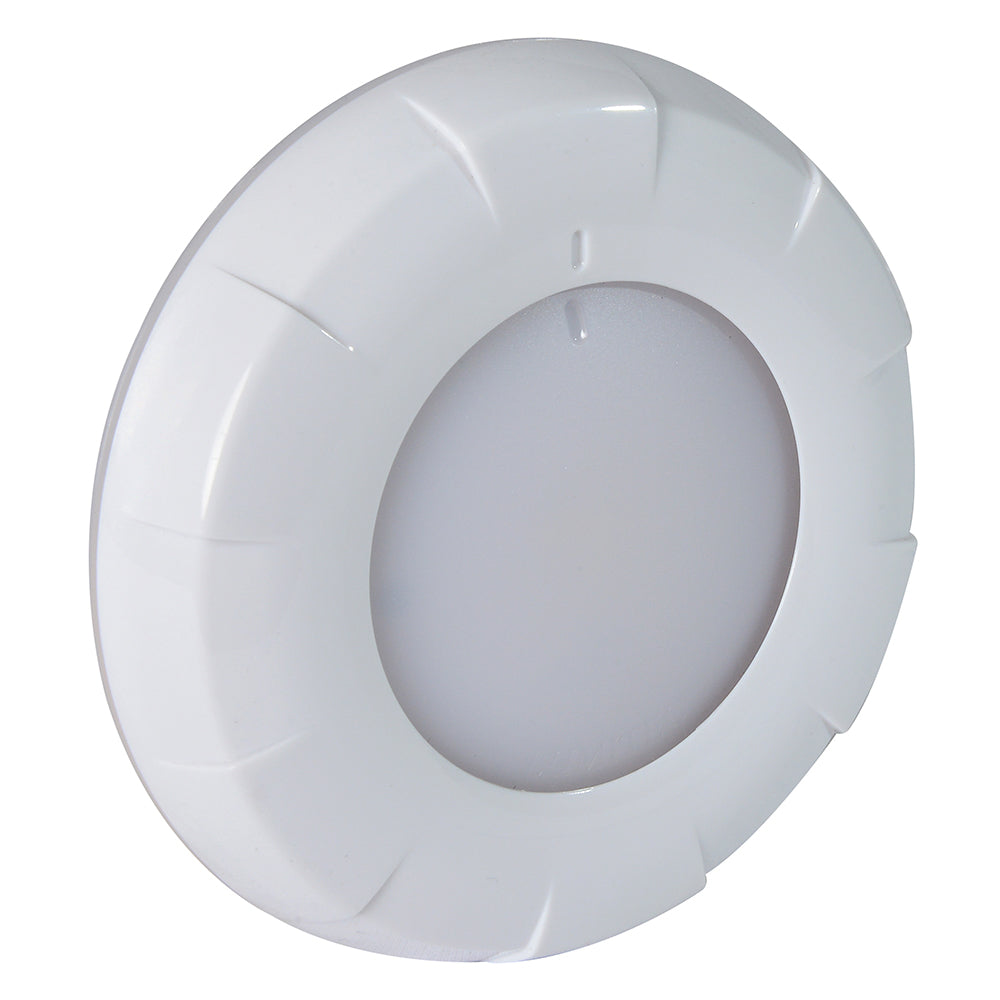 Lumitec Aurora LED Dome Light - White Finish - White/Red Dimming [101076]