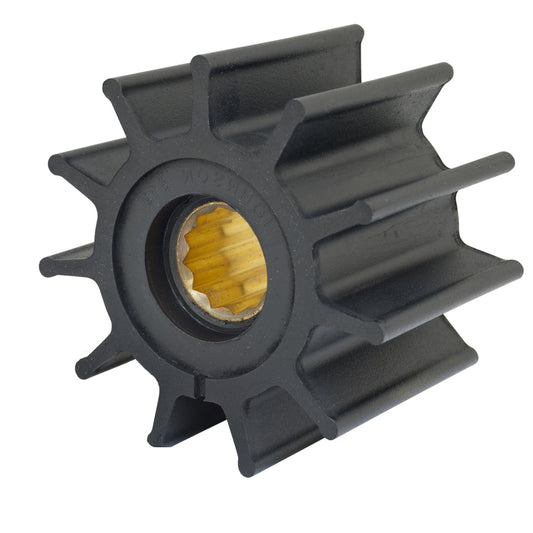 Jabsco Impeller Kit - 12 Blade - Neoprene - 3-" Diameter - Brass Insert - Spline Drive [17935-0001-P]