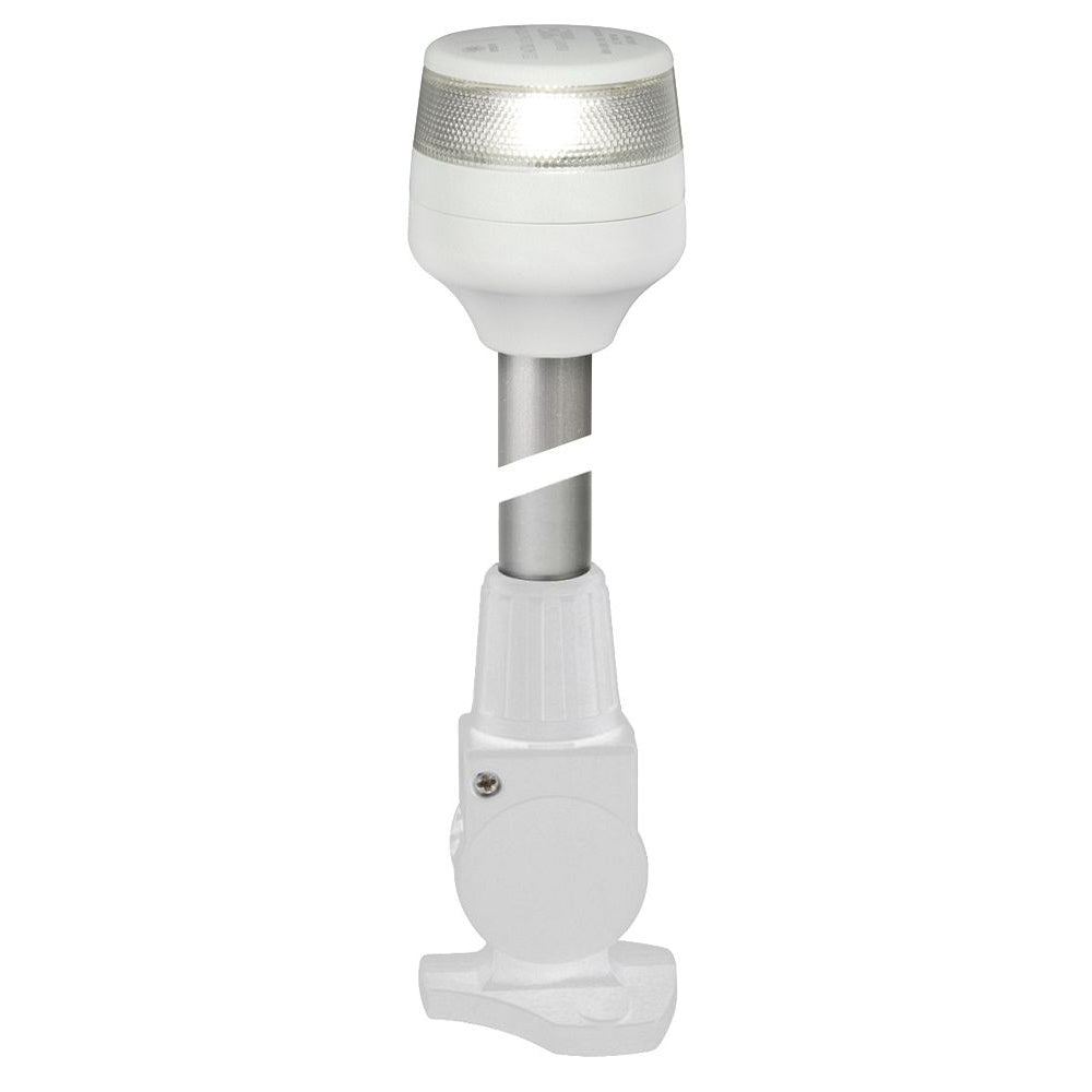 Hella Marine NaviLED 360 Compact All Round Lamp - 2nm - 24" Fold Down Base - White [980960351]