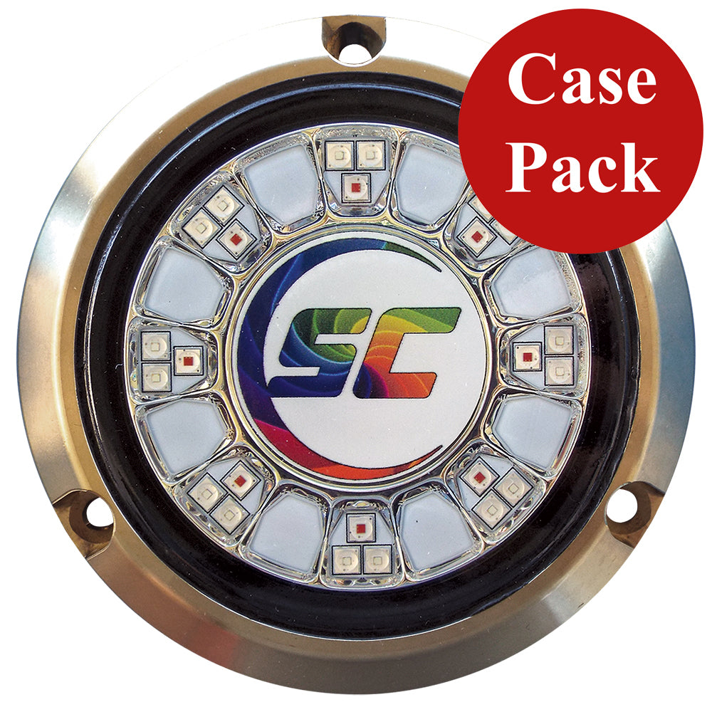 Shadow- Caster SCR-24 Bronze Underwater Light - 24 LEDs - Full Color Changing - *Case of 4* [SCR-24-CC-BZ-10CASE]