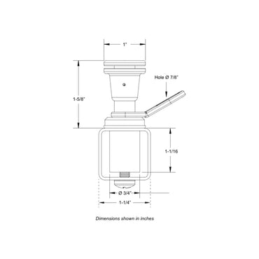 TACO Pontoon Fender Lock [F16-0220-1]