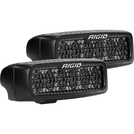 RIGID Industries SR-Q Series PRO Spot Diffused Midnight Surface Mount - Pair [905513BLK]