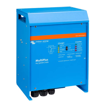 Victron MultiPlus Inverter/Charger 12 VDC - 3000VA - 120vAC w/120AMP Battery Charger - 50AMP Transfer Switch [PMP123021102]