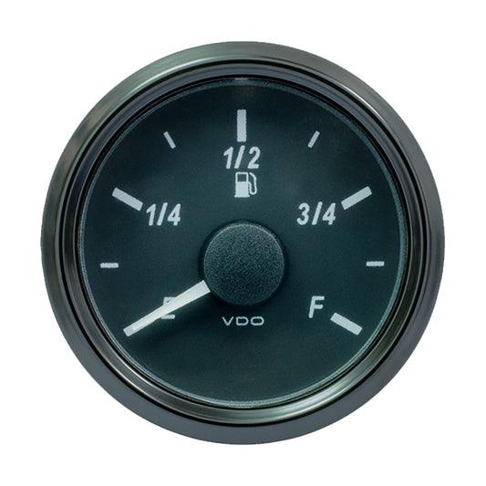 VDO SingleViu 52mm (2-1/16") Fuel Level Gauge - E/F Scale - 0-180 Ohm [A2C3833120030]