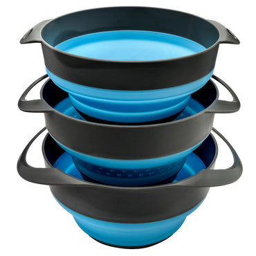 S.O.L. Survive Outdoors Longer Flat Pack Bowls  Strainer Set [0140-1006]