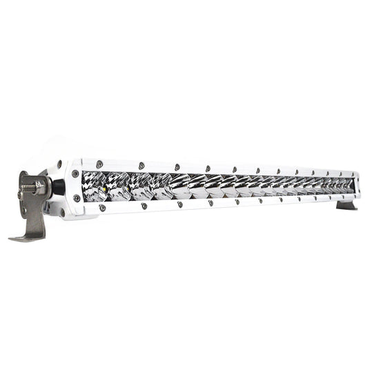 Black Oak Pro Series 3.0 Single Row 20" LED Light Bar - Combo Optics - White Housing [20CM-S5OS]