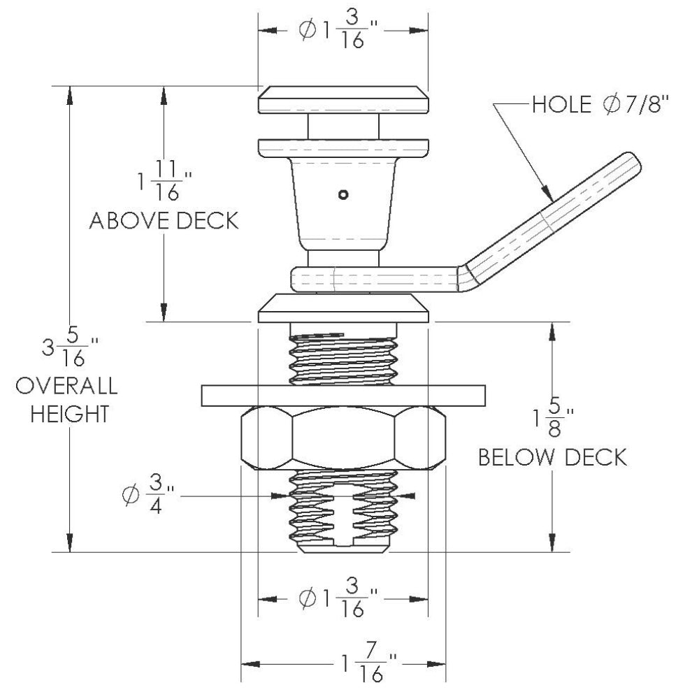 TACO Quick Release Fender Lock Kit [F16-0200-1]