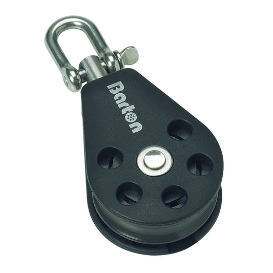 Barton Marine Size 1 Single Swivel Block w/Becket [N01130]