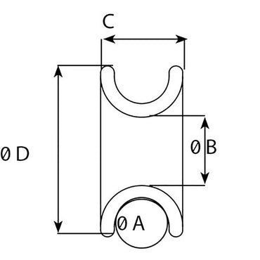 Wichard FRX6 Friction Ring - 7mm (9/32") [FRX6 / 20705]